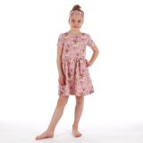 Šaty řasené srnečky vel.  86