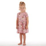 Šaty řasené srnečky vel. 122