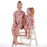 Šaty řasené srnečky vel. 134